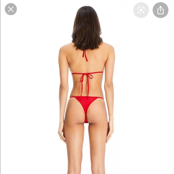 I.am.gia red Ava bikini size small - Picture 6 of 6